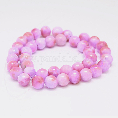 Natur persische Jade Perlen Stränge&nbsp;G-D434-8mm-19-1