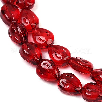 Прозрачные стеклянные бусины&nbsp;GLAA-H038-03E-1