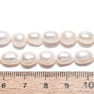 Нити из натурального культивированного пресноводного жемчуга PEAR-N028-05-1