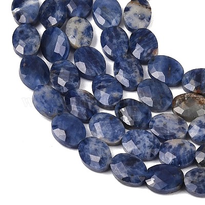 Природный содалит бисер нитей&nbsp;G-H349-A01-13-1