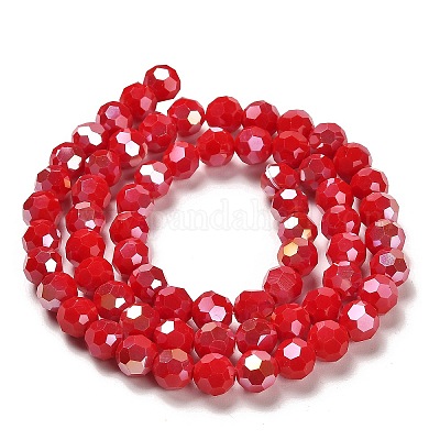 Supports de perles de verre opaques&nbsp;EGLA-A035-P8mm-B16-1
