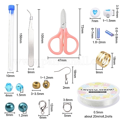 Наборы для изготовления ювелирных изделий своими руками DIY-YW0003-37-1