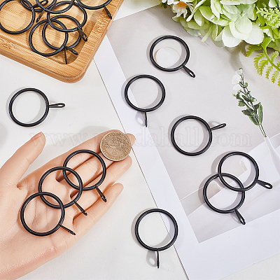 Железная драпировка скользящие кольца для проушин IFIN-SP0001-17A-EB-1