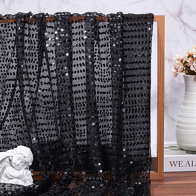 Полиэстеровая ткань с пайетками&nbsp;DIY-WH20002-175C-1