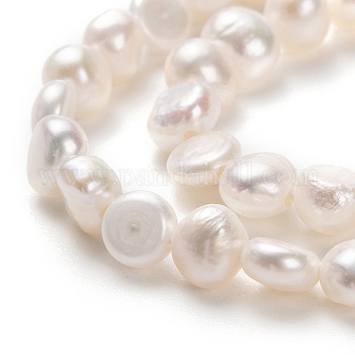 Нити из натурального культивированного пресноводного жемчуга PEAR-N014-04B-1