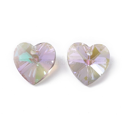 Подвески из прозрачного граненого стекла X-RGLA-L026-B16-1