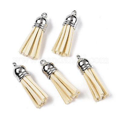 Искусственные замши кисточкой подвесные украшения FIND-T002-A06-1