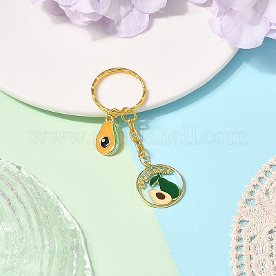 Брелок из эмалевого сплава KEYC-YW00194-01-1