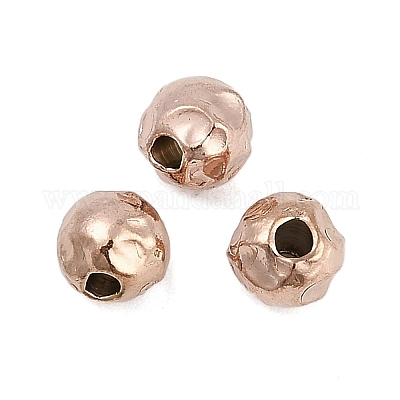 Текстурированные бусины из хирургической нержавеющей стали 316 STAS-M106-01A-RG-1