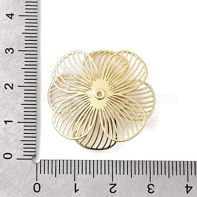 Латунный кабошон KK-A275-12G-01-1