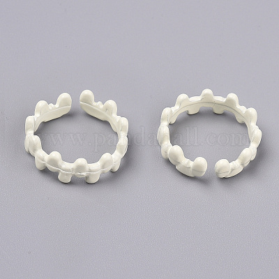 Кольца манжеты из сплава RJEW-T011-20-RS-1