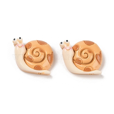 Кабошоны с декодированием из непрозрачной смолы на тему насекомых RESI-M044-02B-1