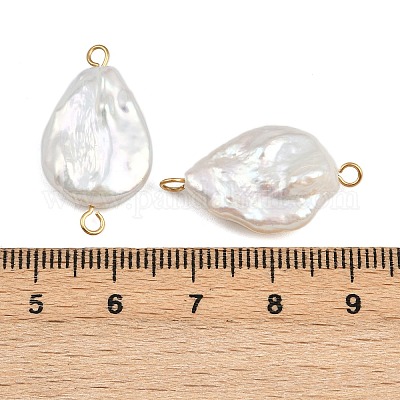 Подвески-капельки из натурального пресноводного жемчуга Кеши STAS-D378-15G-1