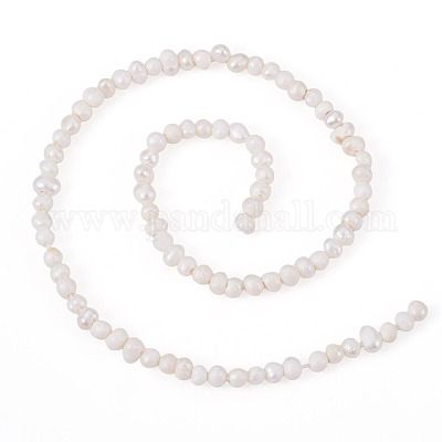 1 нить бусин из натурального культивированного пресноводного жемчуга PEAR-TA0001-25-1