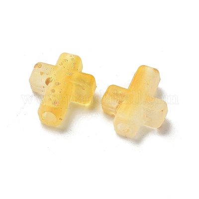 Прозрачные акриловые бусины градиентного цвета X1-OACR-M023-03H-1