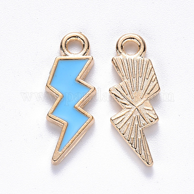 Подвески из эмали и сплава X-ENAM-N054-025E-1