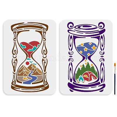 1 комплект трафаретов для рисования домашних животных DIY-MA0004-41A-01-1