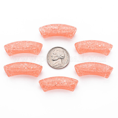 Прозрачных бусин акриловые треск CACR-S009-001B-N52-1