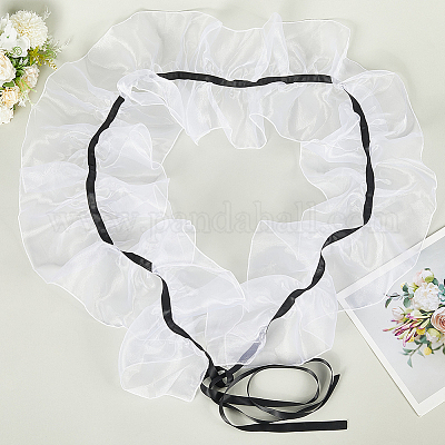 Накладные воротники женские из полиэстера AJEW-WH20048-83B-1