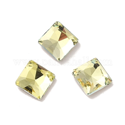 Cabochons de strass en verre&nbsp;RGLA-P037-06B-D-1
