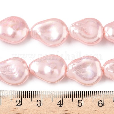 Гальванизированное непрозрачное стекло имитация жемчужных нитей EGLA-D302-02C-1