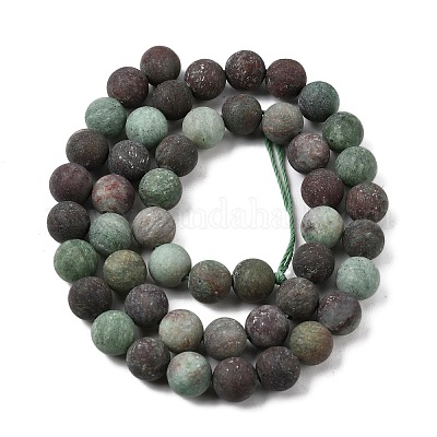 Естественный зеленый опал бисер нитей G-H045-A03-6MM-01-1