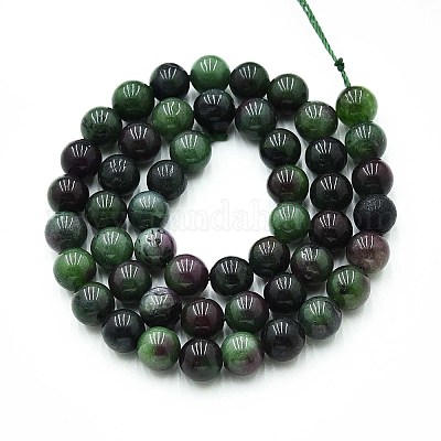 Природного кварца нитей бисера G-N355-8mm-58-1