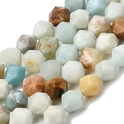 Натуральный цветок амазонитовые бусины пряди&nbsp;G-Z119-A08-03-1