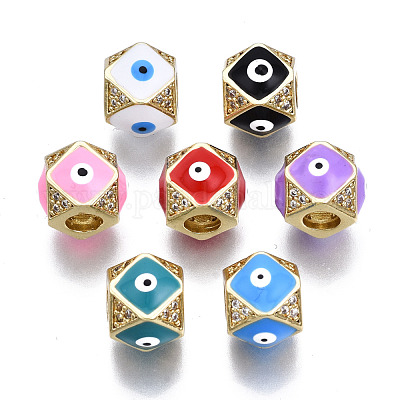 Латунные микропаве из прозрачного кубического циркония ZIRC-N039-173-NF-1