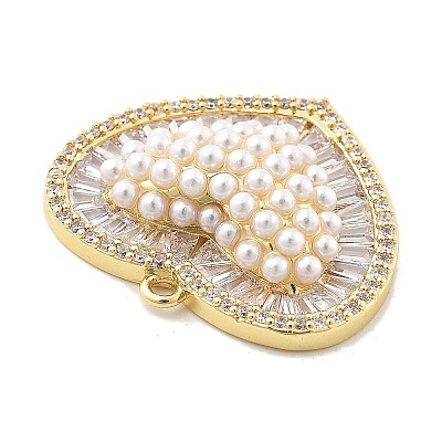 Латунные микро проложить кубического циркония подвески KK-L228-09G-1