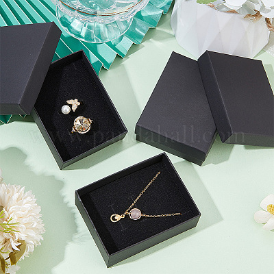 12 шт. картонные коробки для упаковки ювелирных изделий CON-NB0002-26B-1