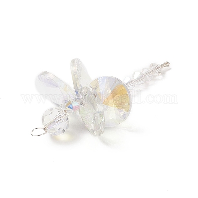 Стеклянные подвески в виде стрекоз PALLOY-JF01967-1