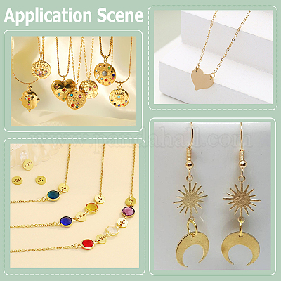 300шт латуни кольца прыжок KK-BBC0013-44-1