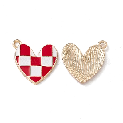 Подвески из эмали и сплава ENAM-K066-10C-1