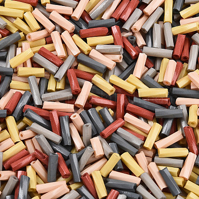 Запекание краска стекло твист стеклярус бисер SEED-N007-24B-1