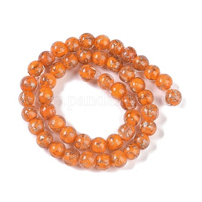 Бусины ручной работы бусины золотого песка LAMP-Z009-01F-1