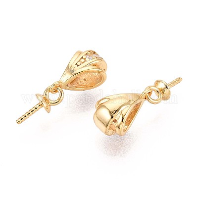 925 серьга-кнопка из стерлингового серебра с микропаве из кубических цирконий STER-N016-88G-1