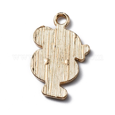 Подвески из эмали и сплава ENAM-WH0065-23KCG-02-1