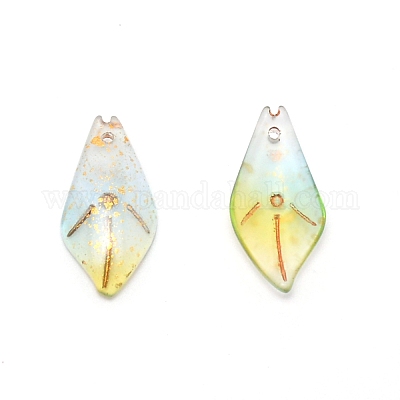 Подвески лэмпворк ручной работы FOIL-WH0002-01B-1