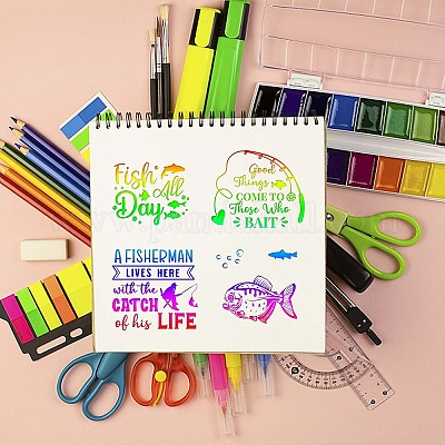 ПВХ пластиковые прозрачные штампы DIY-GL0004-56-1