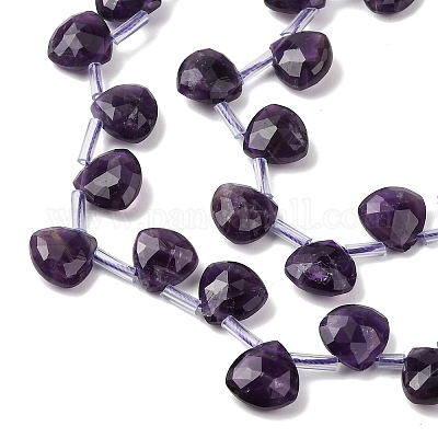 Natürlichen Amethyst Perlen Stränge&nbsp;G-L654-L01-01-1