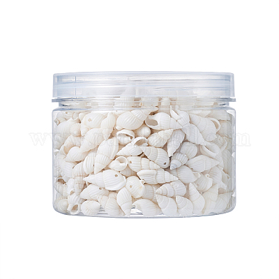 Натуральные бусины из ракушек-трубочек BSHE-KS0001-01-1