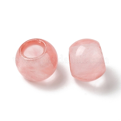 Вишневый кварцевый стеклянный драгоценный камень европейские бусины G-N342-03C-1