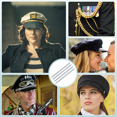 Полиэстеровая лента для шляпы DIY-WH0723-027F-1