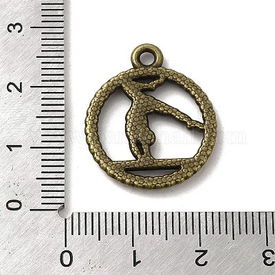 Тибетском стиле сплава спортивные подвески PALLOY-M217-41AB-1