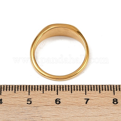 Кольца для пальцев из нержавеющей стали 304 RJEW-P153-03G-02-1