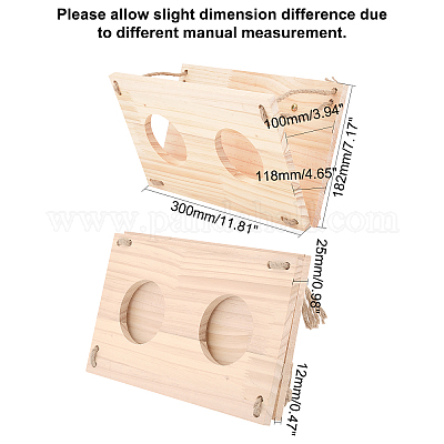 Стойка для кормления сена для кроликов AJEW-WH0119-94-1
