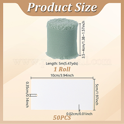 Лента с бахромой из полиэстера длиной 5 м. AJEW-PH0006-41-1