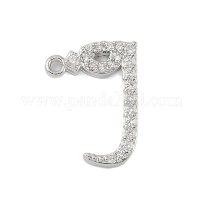 Покрытие стойки латунь микропаве прозрачные подвески из кубического циркония KK-A224-03F-P-1