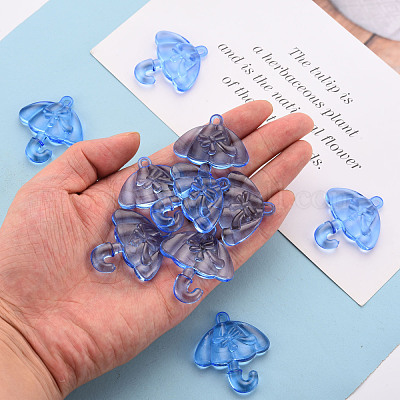 Прозрачные акриловые подвески TACR-T024-01B-940-1